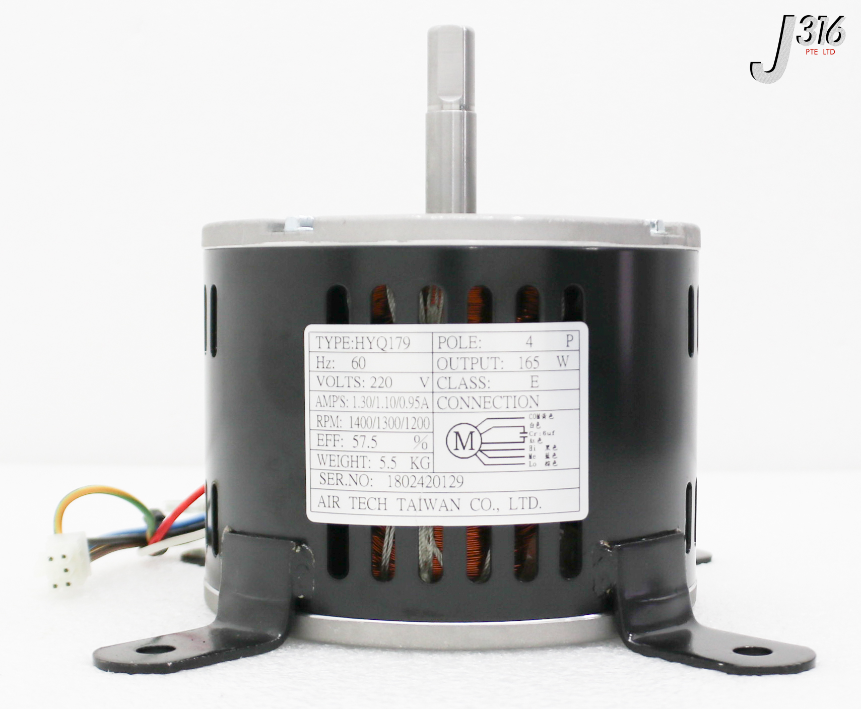 ℳ. 39409 AIR TECH AIR CONDITION FAN MOTOR HYQ179 | eBay